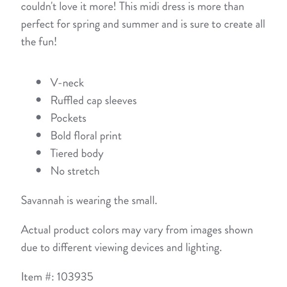 Boutique Entro Tropical Red and Green Floral Midi Dress - Picture 10 of 10